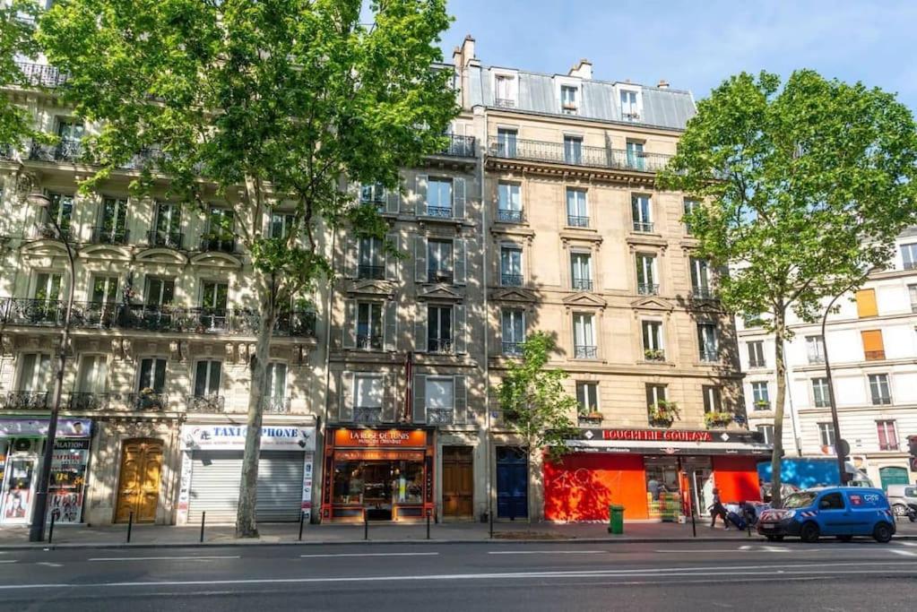 Charmant Appartement Entier A Montmartre Pour 4 Париж Экстерьер фото